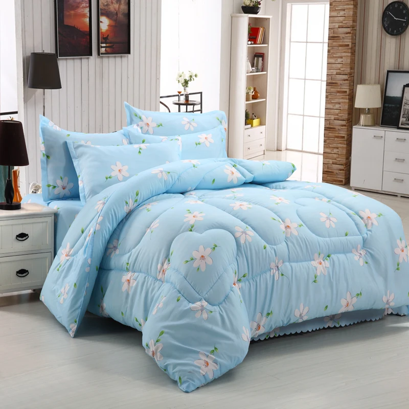

Mulity-choose Winter Comforter Warm And Comfortable Comforter Cute Style Christmas Gift 100% Superfine Fiber Polyester Quilt CF2