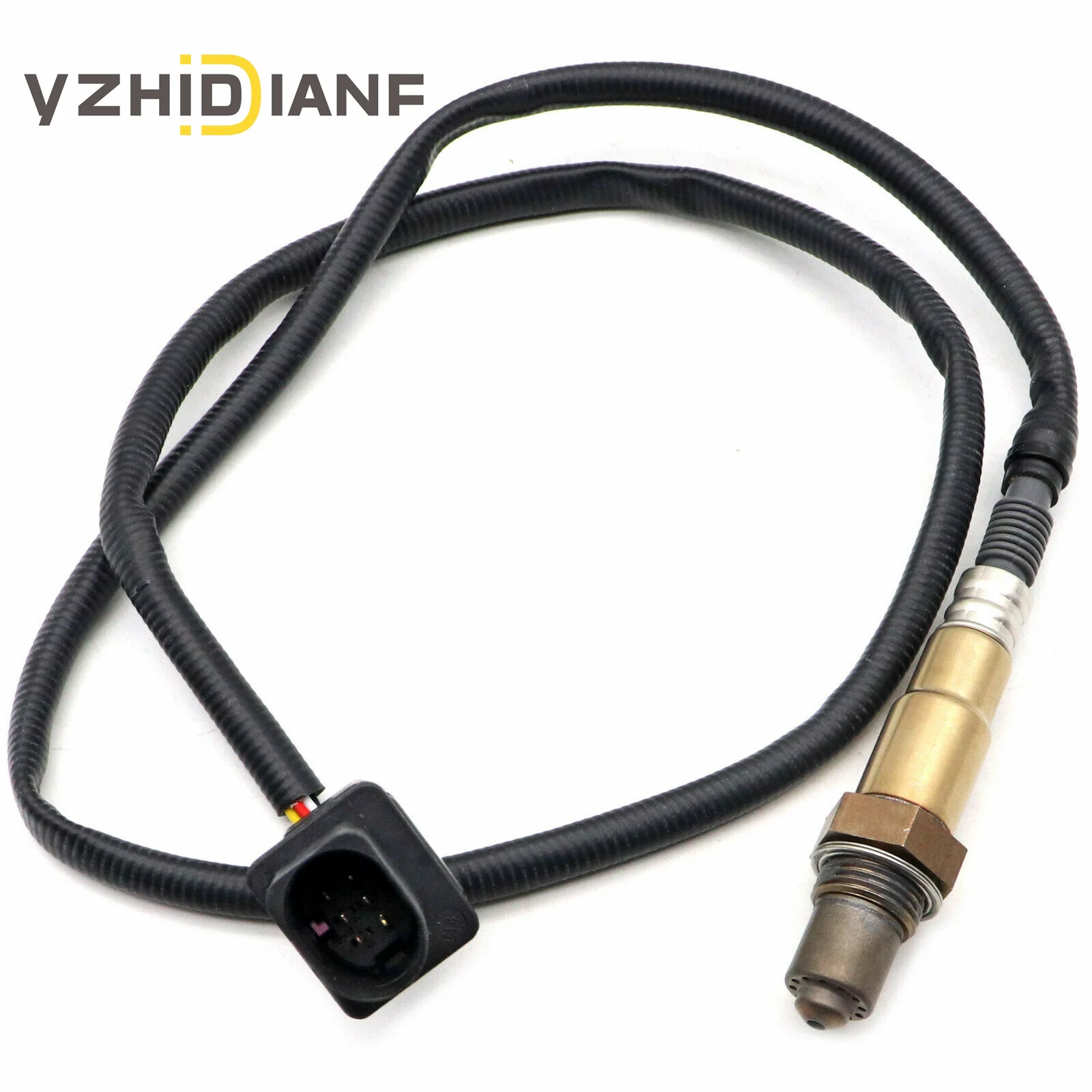 1pc 5 Wire Oxygen Sensor Lambda Sensor 17025 Lsu 4.9 For Bosch Denso 0258017025