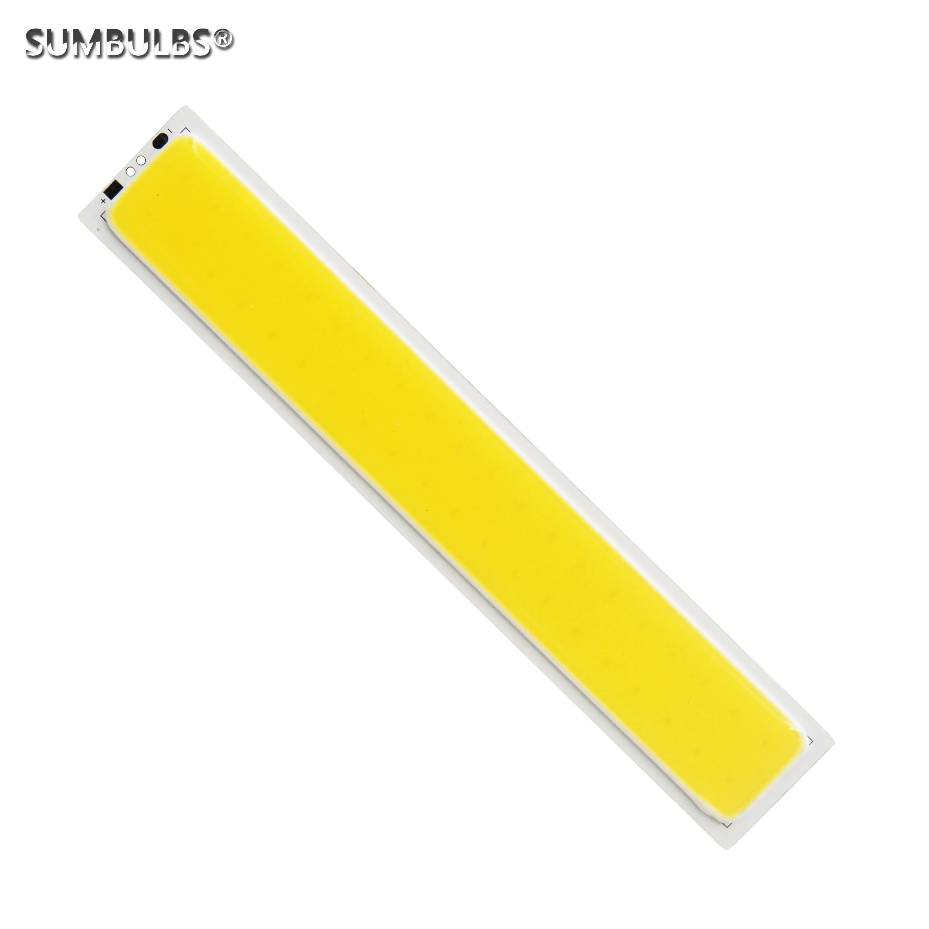 [Sumbulbs] fabryka 150x26MM 8W pasek COB LED żarówka DC 12V drążek LED źródło 800 lm ciepły zimny biały DIY lampa wewnętrzna dla diy żarówka