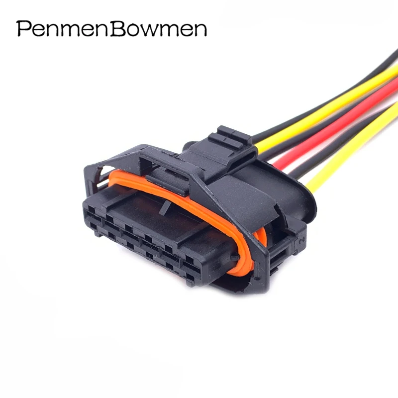 2 3 4 5 6Pin 3.5MM Auto Injector Waterproof Electronic Connector Wire Harness Oxygen Sensor Female Plug 1928404627 1928403698