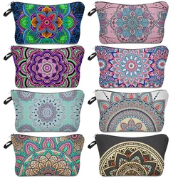 Deanfun Makeup bag Printing Mandala Cosmetic Bag Lovely Cosmetic Organizer Bag Women Multifunction Beauty Bag 50964