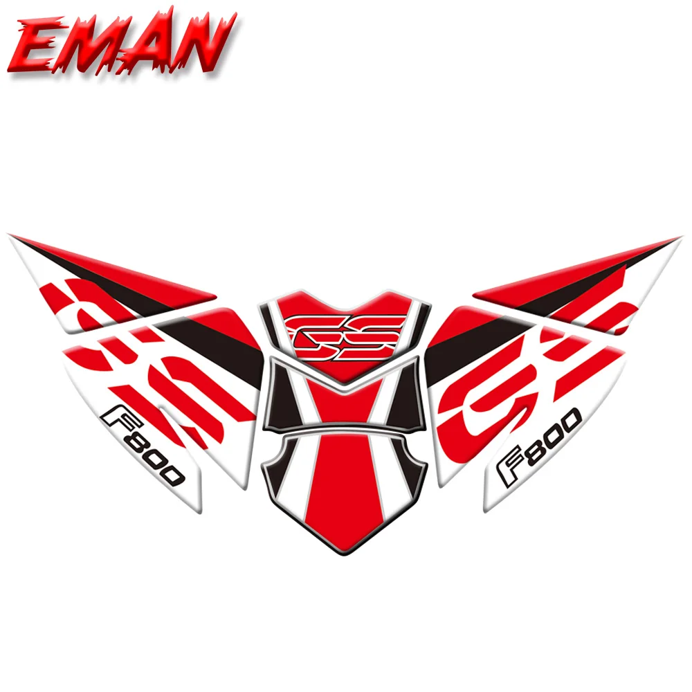 For BMW F800GS/ADV F 800 GS Motorcycle Oil Tank Side Box Protect Paste  Scratch and Anti Sliding Protection Sticker