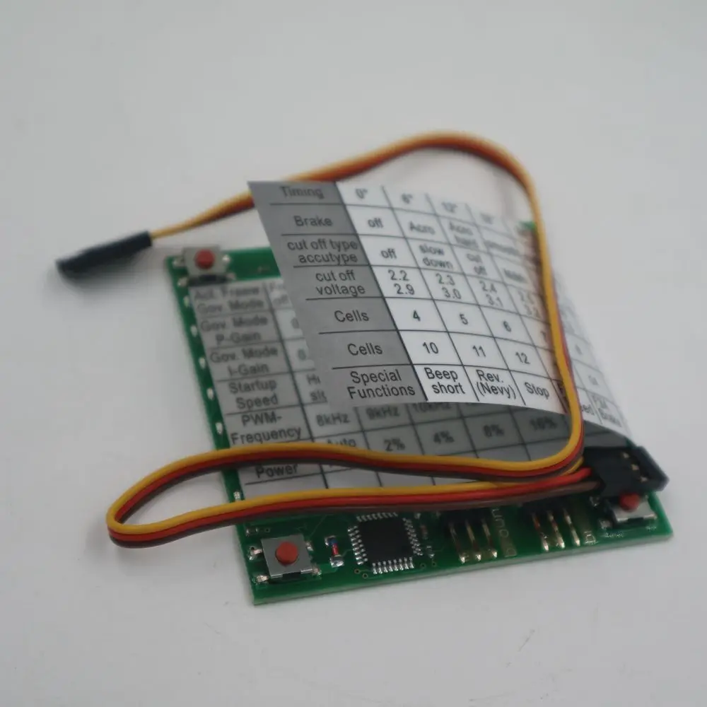 Sunrise ICE Program Card for ICE series Electric Speed Control ESC for RC boat