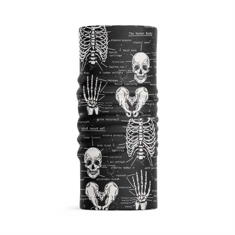 Neuheit Kreative 3D Gedruckt Staubdicht Frauen Ring Schal Lustige Blätter Karte Schädel Outdoor Wandern Abdeckung Bandana Kopf Wrap Zubehör