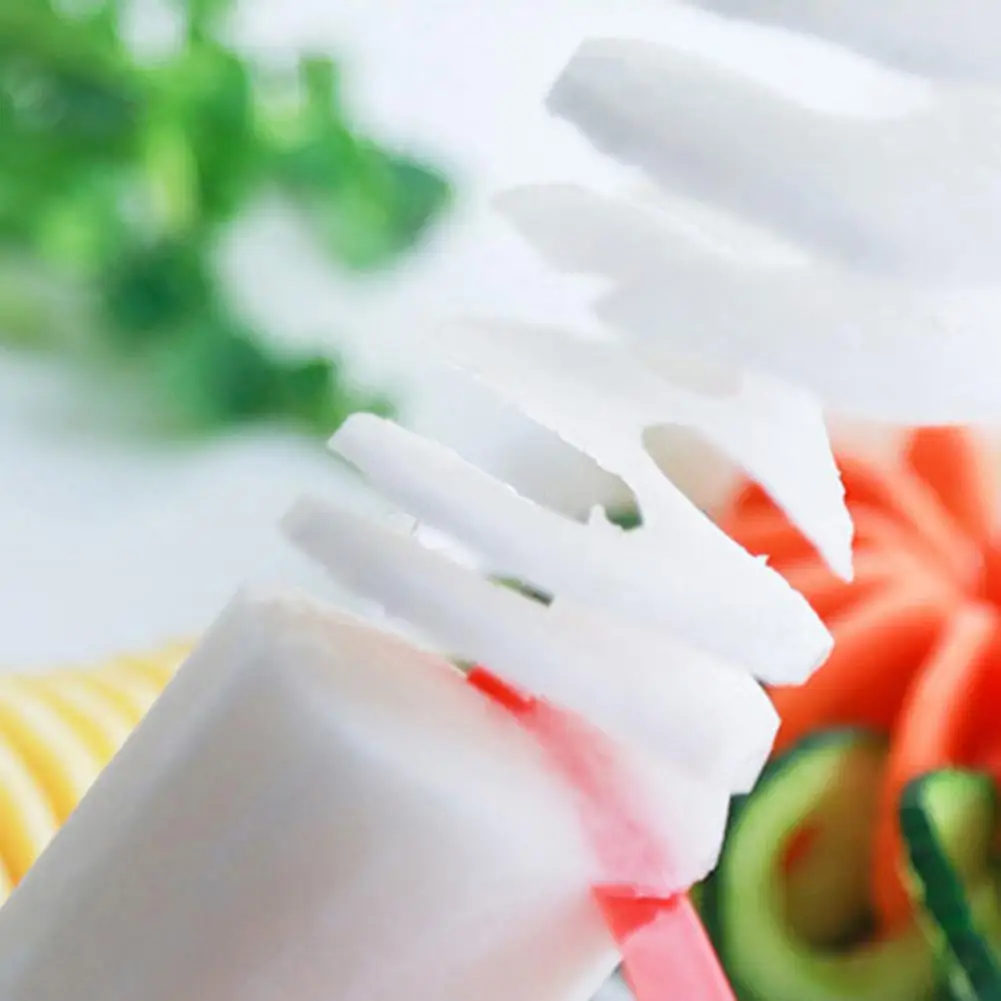 고품질 당근 나선형 슬라이서, 주방 크리에이티브 커팅 모델 감자 커터, DIY 요리 장식 액세서리, 홈 가제트, 1 개
