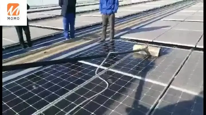 Solar Panel Wet solar panel cleaning robot Water Cleaning Machine For Solar Station Price consultation customer service