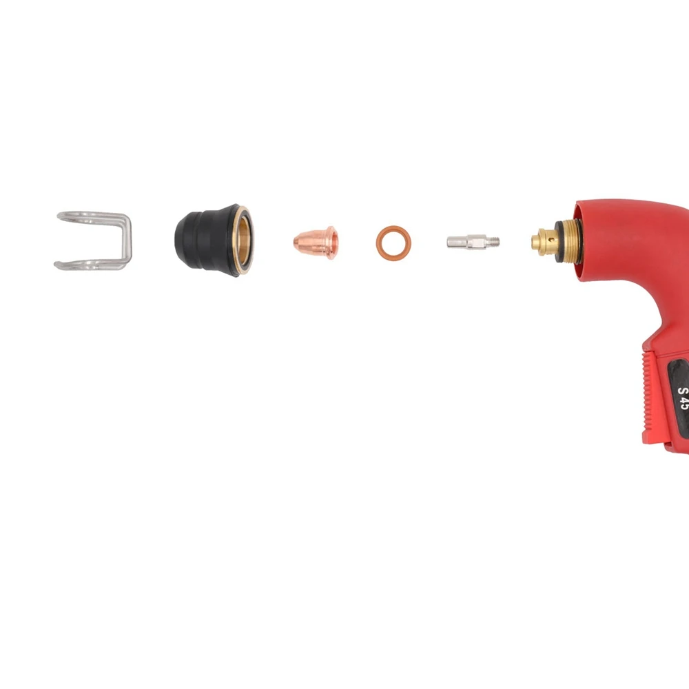 S45 Plasma Torch Head Air Cooled Cutting Gun Handle For Trafimet Ergocut S45 Manual Welding Torch Tool