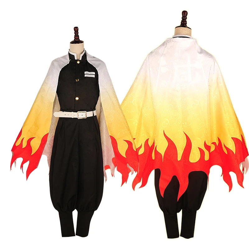 

2019 Rengoku Kyoujurou Kimono For Christmas Halloween costume