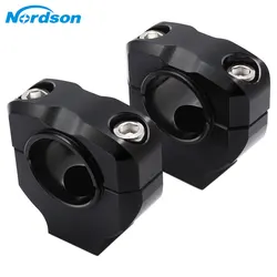 1 Pair Motorcycle Handlebar Mount Clamp Lifter Bar Riser For 28mm Motorcycle Handlebar Riser Clamp Aluminum Alloy Universal