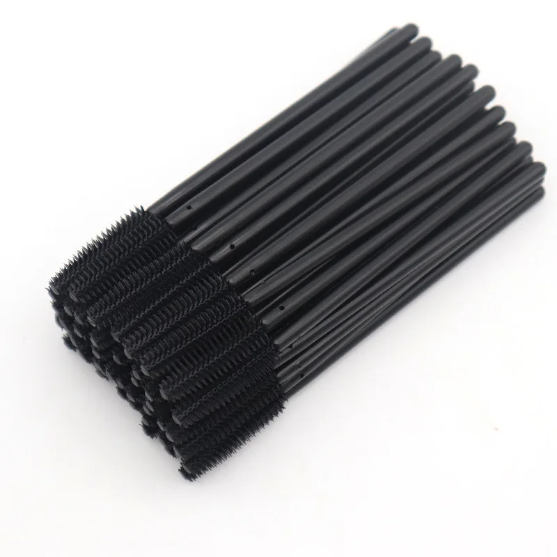 50 stücke Einweg Silikon Wimpern Pinsel Spoolies Mascara Zauberstäbe Kämme Stick Stirn Pinsel Wimpern Verlängerung Make-Up Kosmetische Werkzeuge – Detail 7