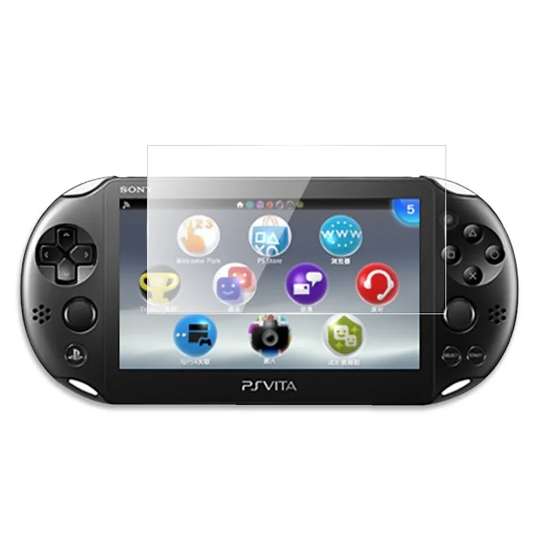 Vetro temperato 2.5D per Sony PS Vita 1000 PS Vita 2000 Cover pellicola salvaschermo per Sony PS V1000 PS V2000 5 "pellicola antigraffio