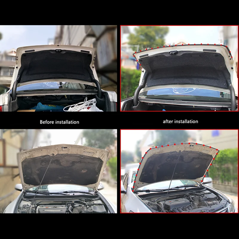 

Car Door Seal Strip protector Noise Insulation Sticker For kia sportage 2015-2017 3 rio ceed cerato soul sorento K2 K3 K5 K4 KX5