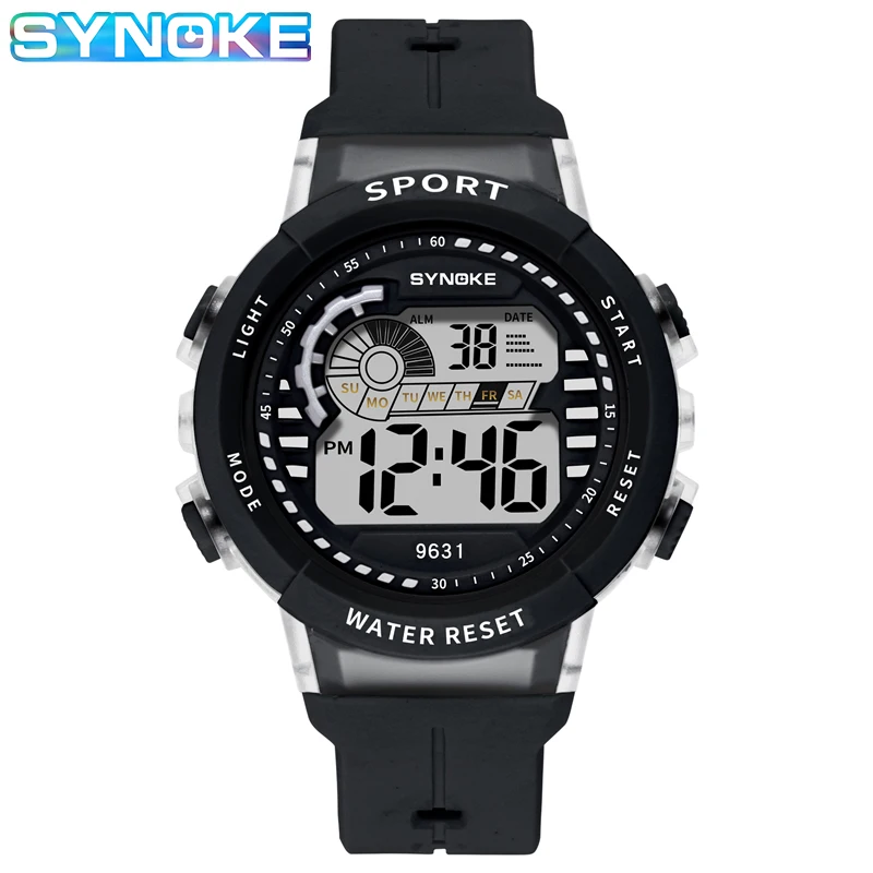 Children\'s electronic watch student waterproof children\'s sports watch outdoor fashion LED chronograph boy girl digital watch