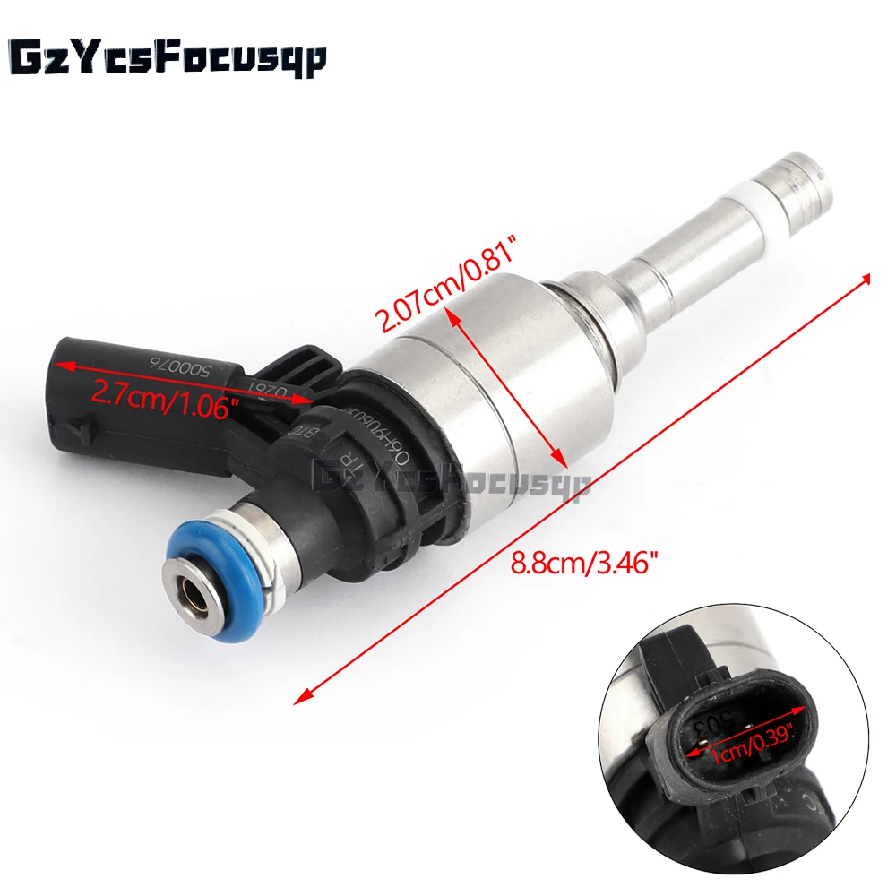 4x fuel injector 06H906036P 0261500162 For VOLKSWAGEN AUDI BEETLE CC PASSAT A3 A4 A5 A6 Q3 Q5 2.0L L4