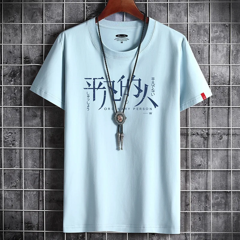 Camiseta de anime harajuku para hombre, ropa gótica alternativa, ropa de calle punk, Camiseta estampada de hip hop de gran tamaño, verano 2022