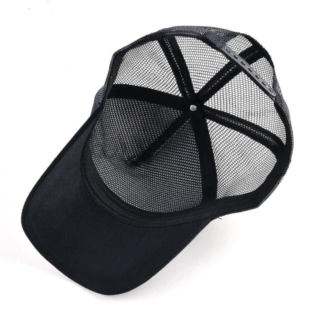 TQMSMY Snapback Baseball Cap For Men Solid Color Dad Hats With Embroidery Patch Women Outdoor Breathable Mesh Visor Cap TMDHXN