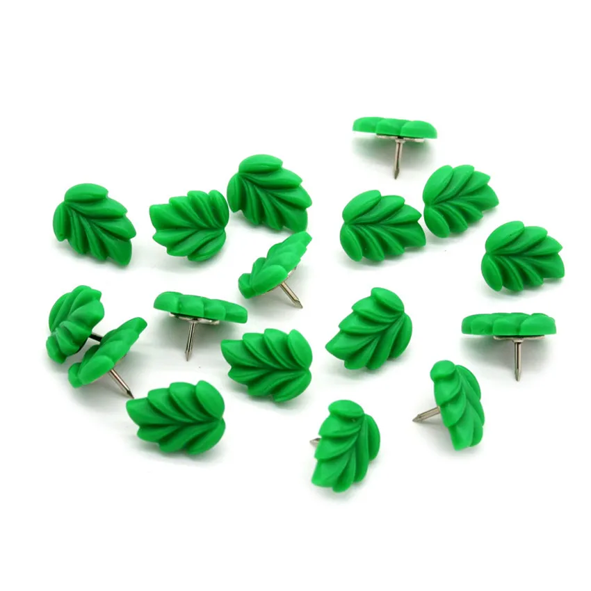 20pcs/set Plastic+Metal Thumbtacks Map Pin Pushpin Cork Board For Art Photo Message Wall Thumb Tack Decorative For Home School