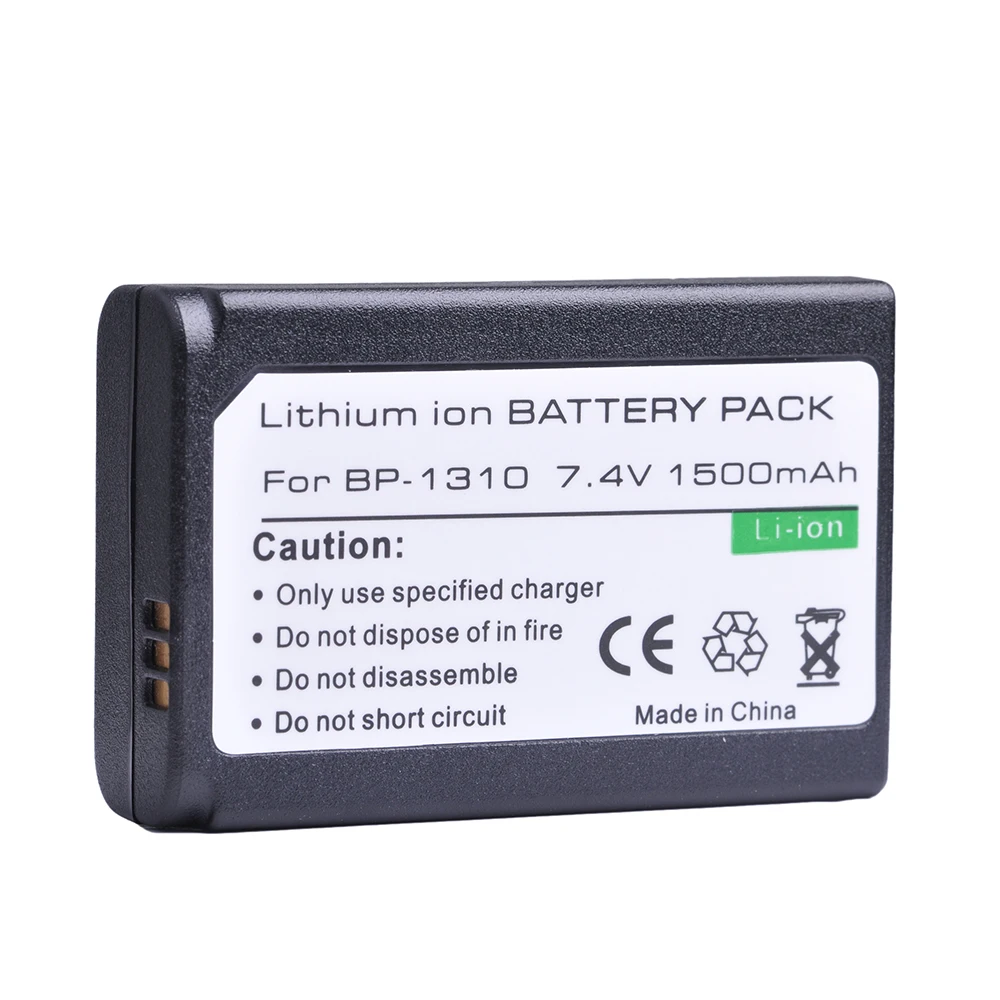 1500mAh BP-1310 BP1310 ED-BP1310 Battery for Samsung NX5, NX10, NX11, NX20, NX100 Digital Cameras