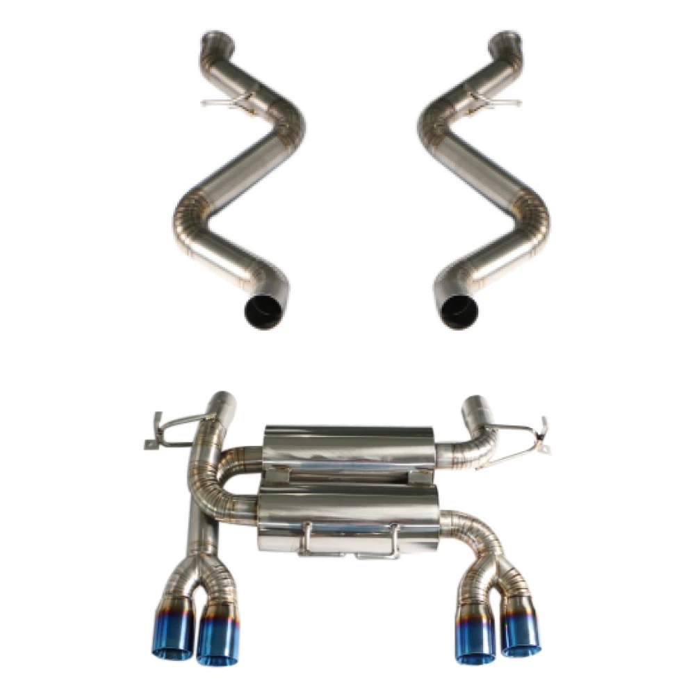 GRWA stainless steel titanium alloy exhaust system exhaust catback  M3 E92