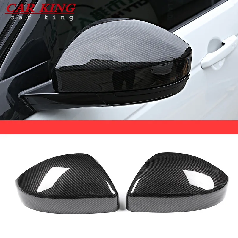 

For Land Rover Discovery Sport Range Rover Evoque Velar Car Accessories Rear View Mirror Cover Caps Trim For Jaguar F-Pace X761