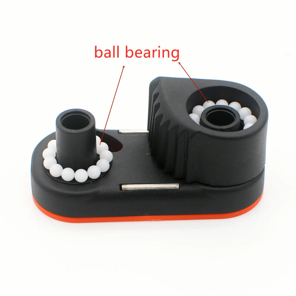 Composite Material Ball Bearings Cam Cleat With Stainless Steel Ring Carbo Cam Kit Rope Fairlead