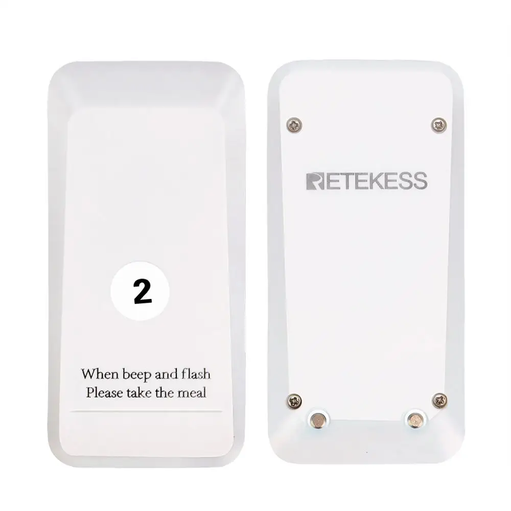 Retekess 1Pcs Pager Receiver For TD157 Restaurant Pager Wireless Calling System For Restaurant Coffee Shop Bar Club Clinic Hotel