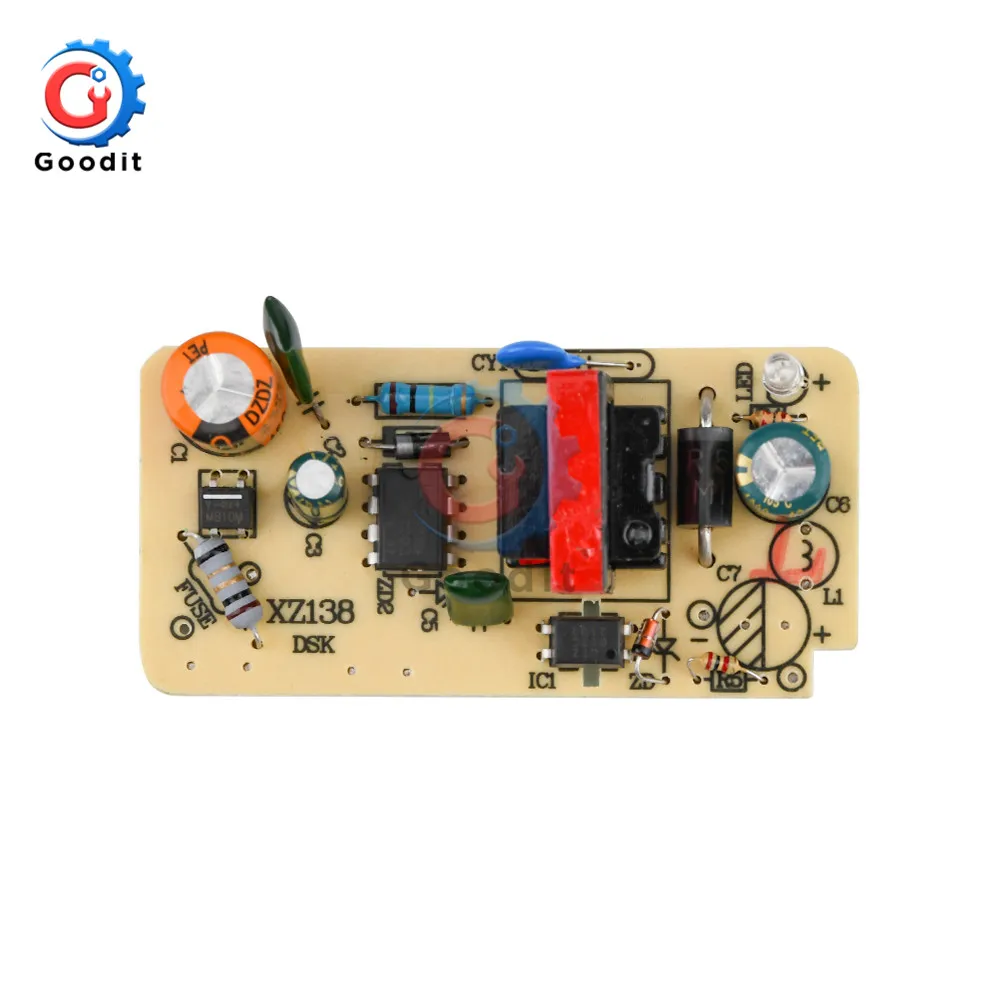 AC-DC 100-240V To 5V 2A Mini Switching Power Supply Module DC Voltage Regulator Switch Power Supply Module Board 2500MA