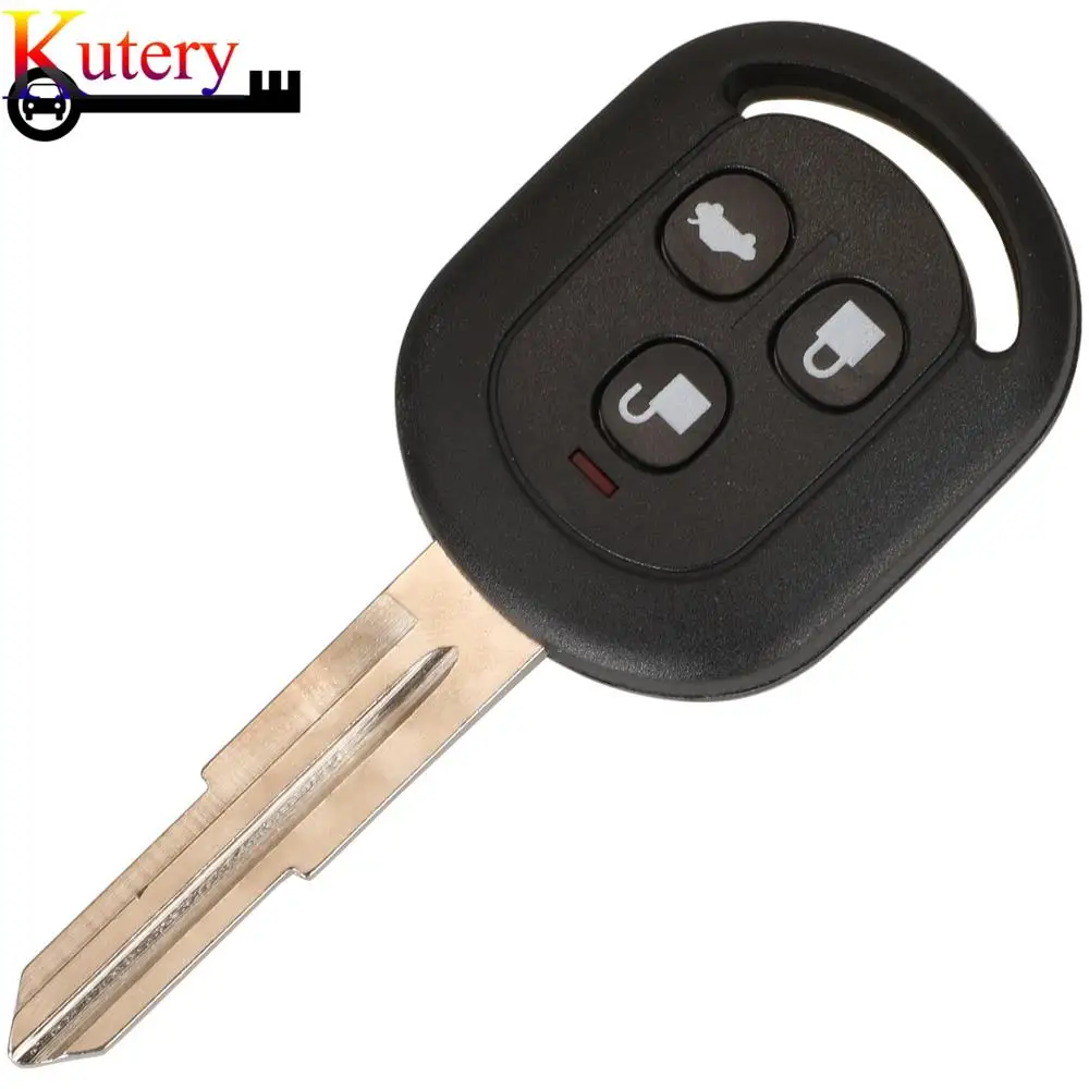 

jingyuqin Car Key Shell For Buick Daewoo Nubira Excelle For Chevrolet Lacetti 3Buttons With Uncut Blade Blank Remote Case Cover