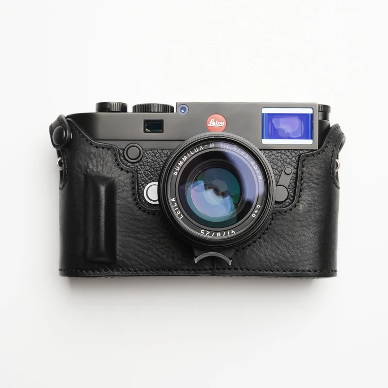 Mr.Stone voor LEICA M10 cameratas beschermhoes bodysuit Lecia m10 camera handgemaakt echt leer