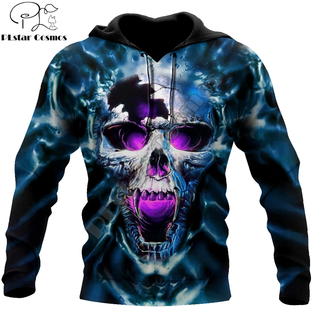 

Skull Satanic Pattern 3D All Over Printed Mens autumn Hoodie Harajuku Unisex Casual Pullover Streetwear Jacket Tracksuits DK218