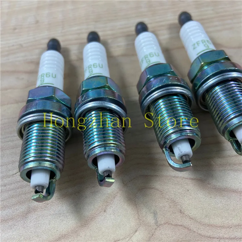 4PCS/1SET Original Engine Spark Plug 55569865 1214041 93180485 ZFR6U For Chevrolet Cruze Aveo Epica Sonic Opel Astra Zafira