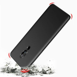 Soft TPU Black Matte Phone Case For Meizu 16th 16 Plus 16X M6 M5 Note X8 X 8 Note 8 M5S M5C M6 Shockproof Cover Silicone Capa