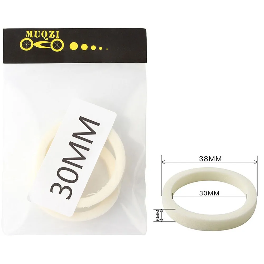 Fork Foam Ring Oil Seal Foam Rings Oil Seal 30/32/34/35/36/38/40mm Bicycle Dust-proof Mountain Bike Seal Accessories Practical