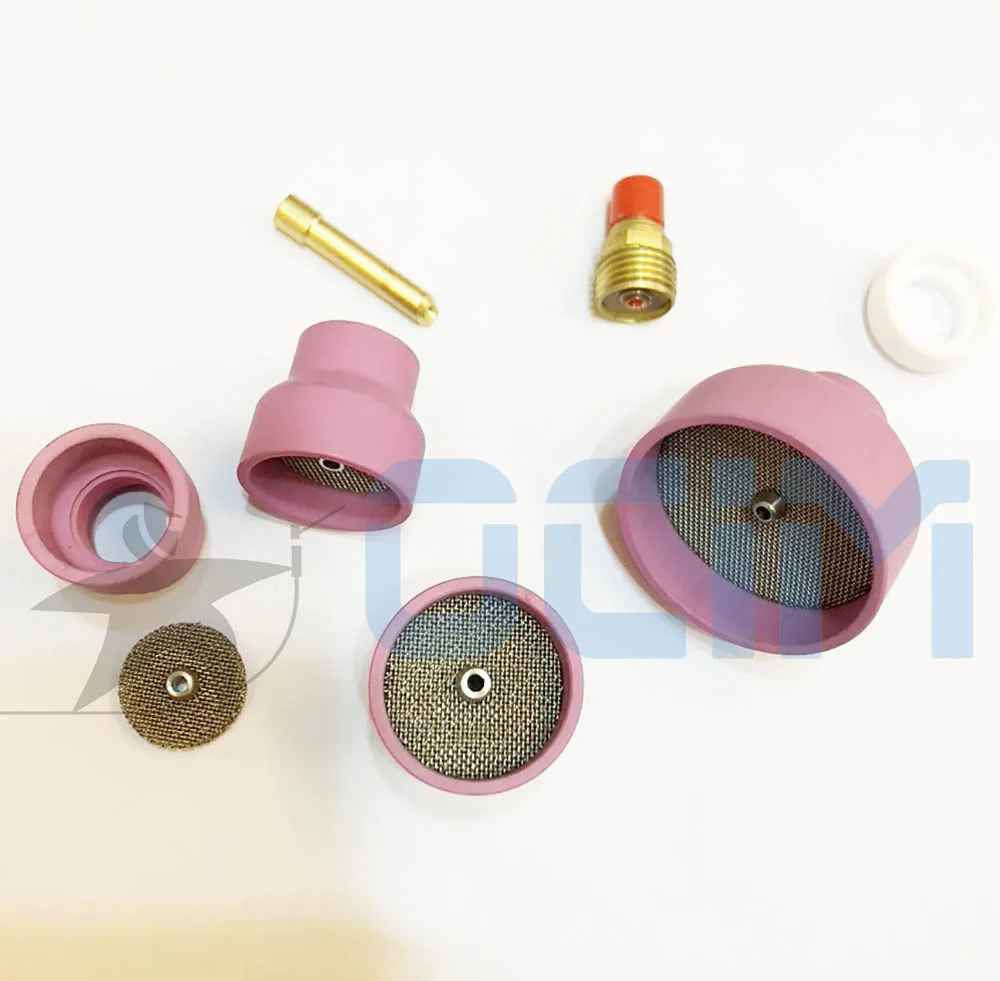 Ceramic Welding Cup Kit + Alumina  Ceramic Nozzle  Cups  For WP9/20