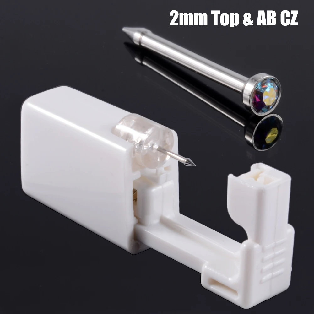 Disposable Safe Piercing Unit for Nose Studs