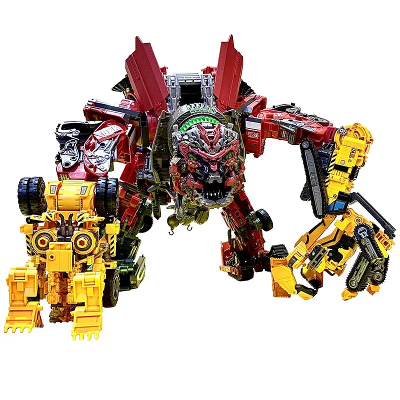 Transformação AOYI D & D BMB SS Devastator, Sobrecarga, Figura Scrapper