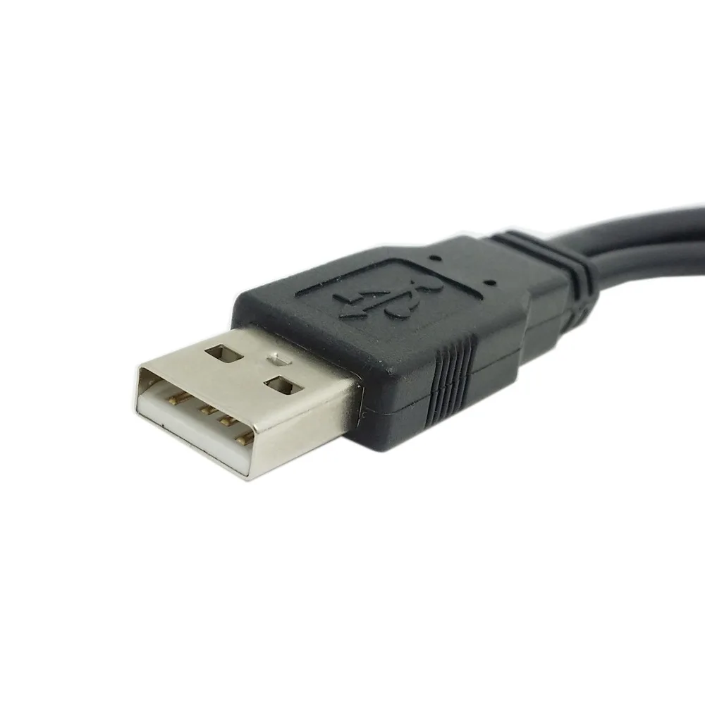 USB male to female One minute and two charging cable extension cable Data cable computer mobile phone data cable