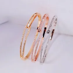 Luxury Fine Fashion Jewelry Accessories Friends Gift Bangles Bracelets For Women