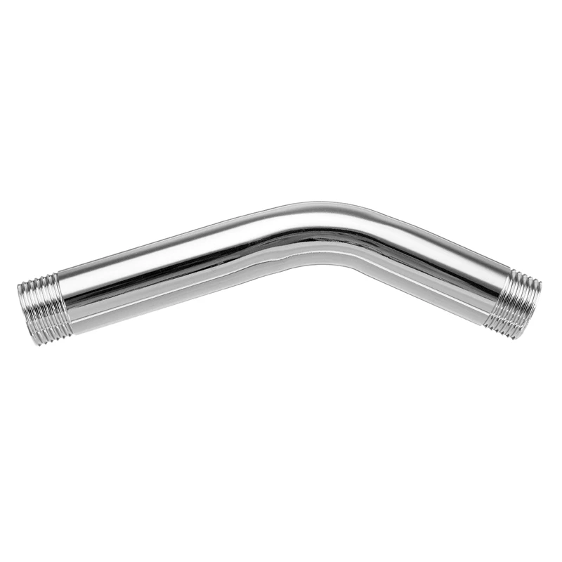 G1/2 Inch 15Cm Treo Tường Inox Tắm Mở Rộng Góc Cạnh Tắm Cánh Tay Thêm Ống