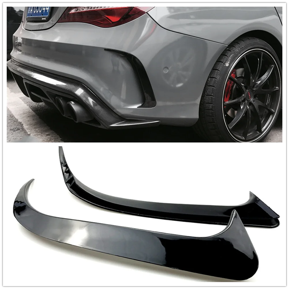 

For Mercedes Benz W117 CLA Class CLA250 CLA200 CLA220 CLA260 CLA45 AMG 2014-2018 Rear Bumper Side Air Vent Cover Trim Canards