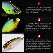 VIBRATION-X Sinking Crankbait 75mm 21g #3