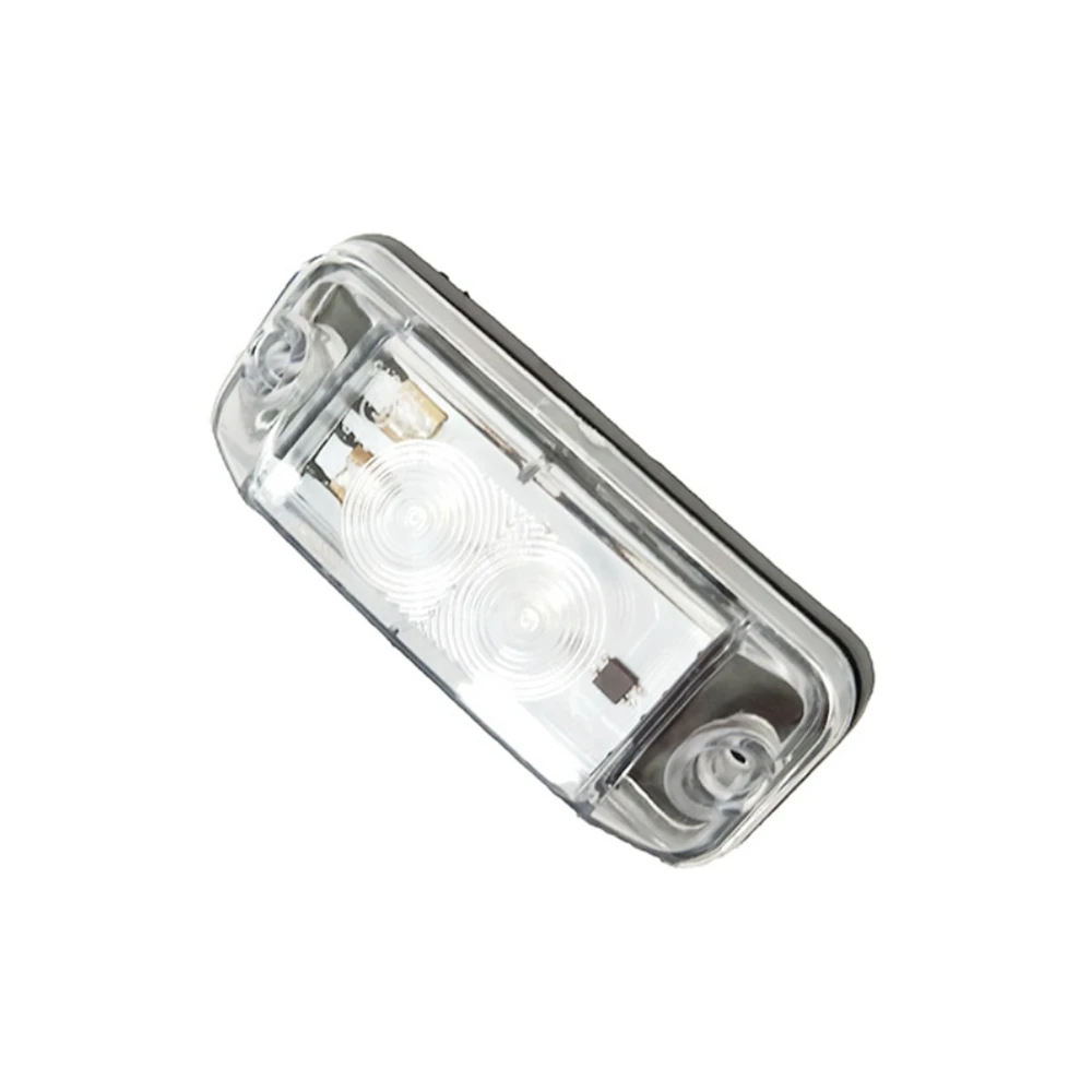 2Pcs 24V Cab Front LED Lights For Mercedes Benz Actros MP3 Econic Truck Accessories Parts White OEM 0028200056