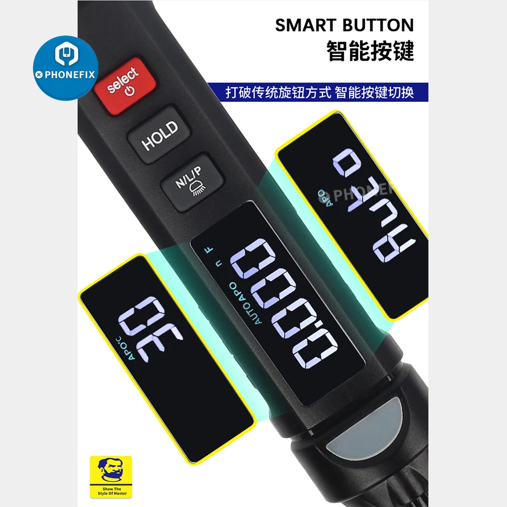 Mechanic MD5 Handheld Digital Multimeter Pen Type Meter Testers  AC/DC Ammeter Voltmeter Ohm Voltage Tester Meter Multimetro