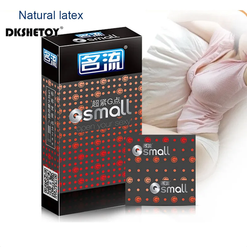 small condom for men long sex Big dotted penis sleeve G-Spot Ultra-thin Latex Condoms for Men Adult Sex Toys FB