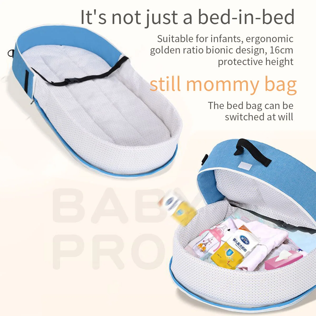 Baby Cribs Newborn Bionic Beds Protection Mosquito Net Folding Bassinet Bumpers Infant Outdoor Travel Nest Bed Sleeping Basket