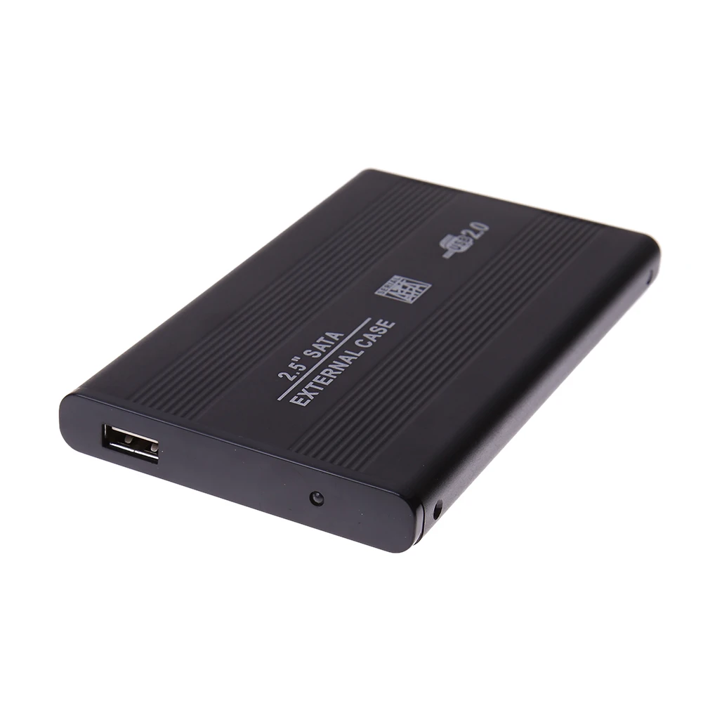 

External 3TB Drive HDD Mobile Disk Box USB 2.0 Portable Laptop SATA 2.5" USB Sata Enclosure Case Aluminum Alloy Shell