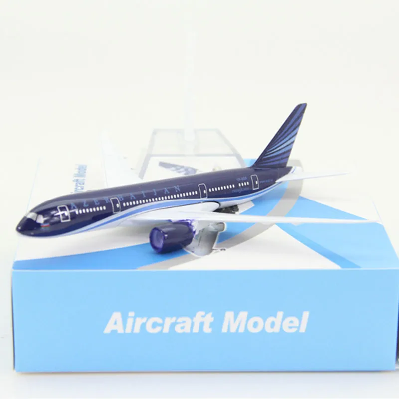 

15CM 1/400 Boeing B787 Model AZERBAIJAN Airline With Base Alloy Aircraft Plane Display Model Collection TOYS