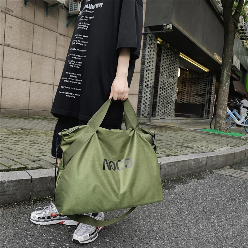 Fashion Large Travel Bag Women Cabin Tote Bag Handbag Waterproof Oxford Shoulder Bag Women Weekend Gym Bag Female