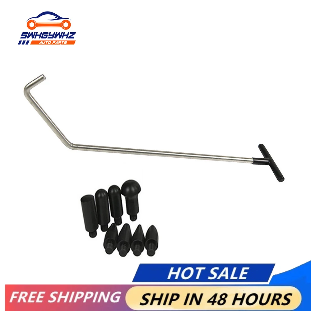 Panitless dent reparação Ganchos Varas Paintless Dent Remoção Car Repair Kit Auto Ferramentas Porta Dent Ding Granizo Remoção