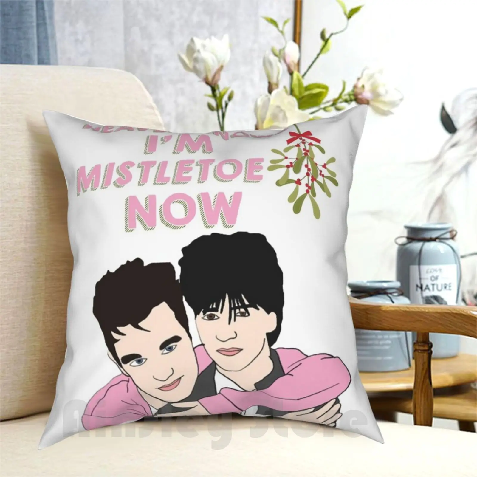 The Smiths-Heaven Knows Im Mistletoe Now Pillow Case Printed Home Soft DIY Pillow cover The Smiths Smiths Britpop Morrissey